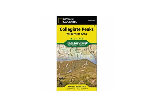 National Geographic National Geographic 148: Collegiate Peaks Wilderness Map