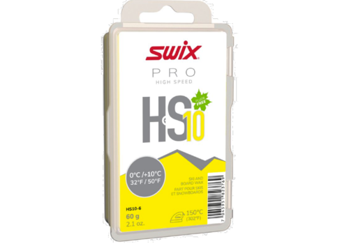 SWIX SWIX Fluorocarbon Universal Ski Wax HS10 Yellow