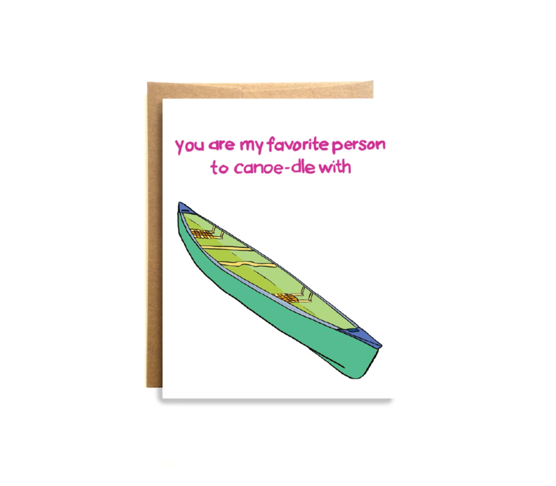Compass Paper Co. Canoe-dle Greeting Card
