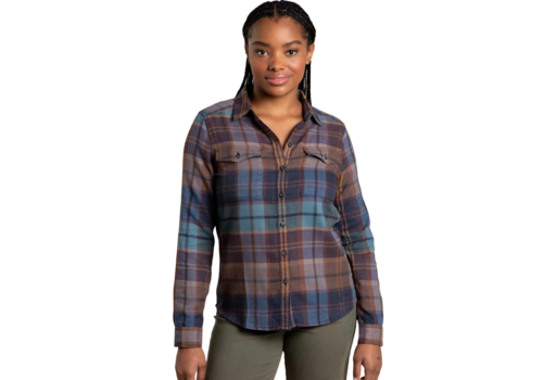 Toad & Co Toad & Co Women's Re-Form Flannel LS Shirt
