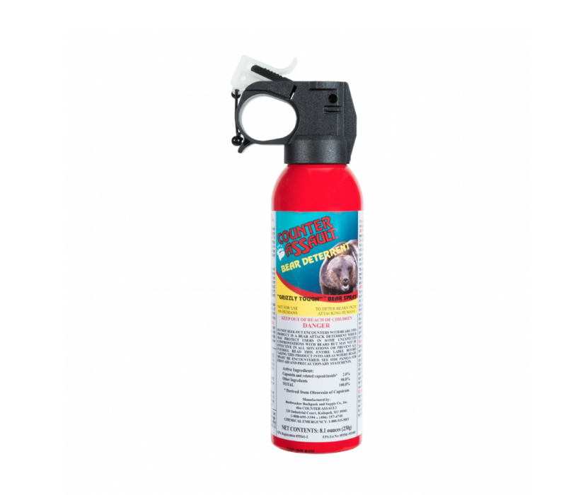 Adventure Ready  Counter Assault 8.1 oz Bear Spray with Holster