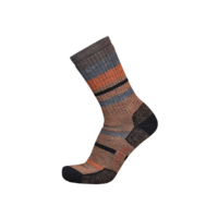 Point6 Mixed Stripe Medium Crew Socks