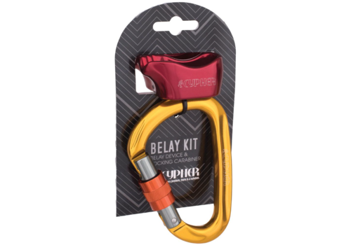 Cypher XF (eXtra Friction) Belay Device With HMS Kit