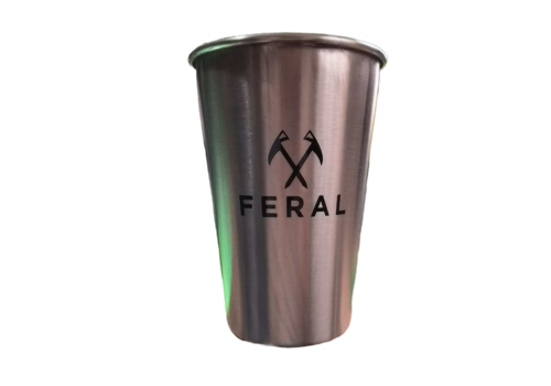 FERAL FERAL Stainless Steel Pint Cup 16 oz.