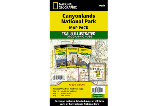 National Geographic National Geographic Canyonlands National Park Map Pack Bundle