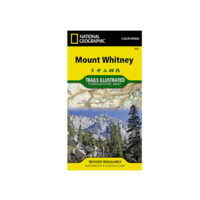 National Geographic 322: Mount Whitney Map