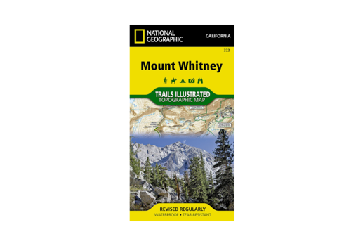 National Geographic National Geographic 322: Mount Whitney Map