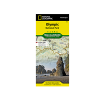 National Geographic 216: Olympic National Park Map