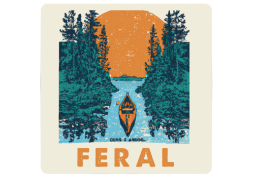 Feral Stick Figures | Sticker