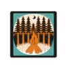 FERAL FERAL Orange | Teal Campfire Sticker