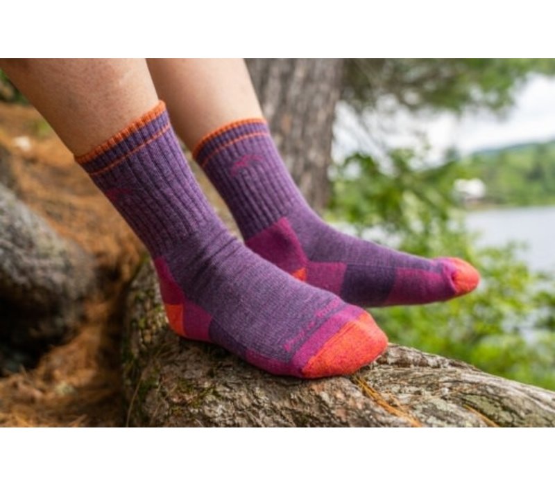 Darn Tough Women's Hiker Micro Crew Midweight Cushion Socks