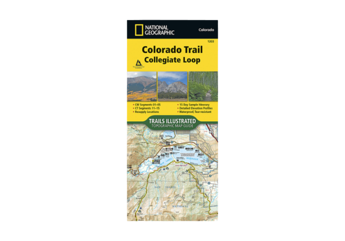 National Geographic National Geographic 1203: Colorado Trail Collegiate Loop Map