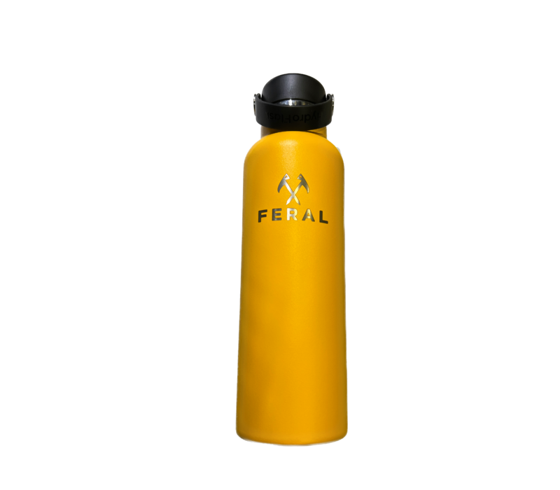 FERAL Hydro Flask 21 oz. Standard Mouth Insulated Water Bottle
