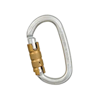 Cypher Steel Heavy Duty Keylock Oval Screw Gate Carabiner