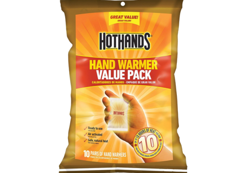 HotHands 2 Hand Warmers 10 Hour 10 Pairs