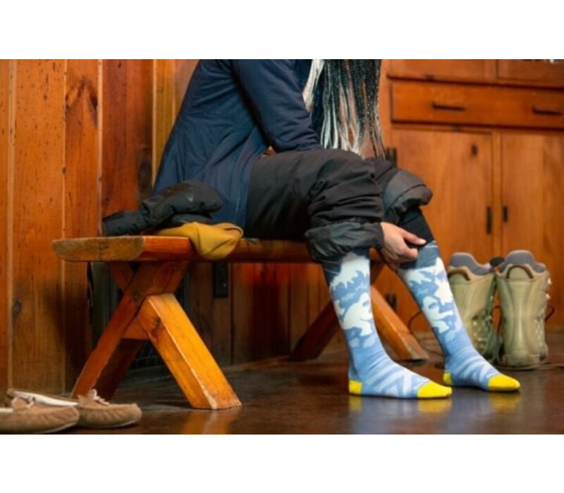 Darn Tough Women's Yeti Over-the-Calf Lightweight Ski Socks