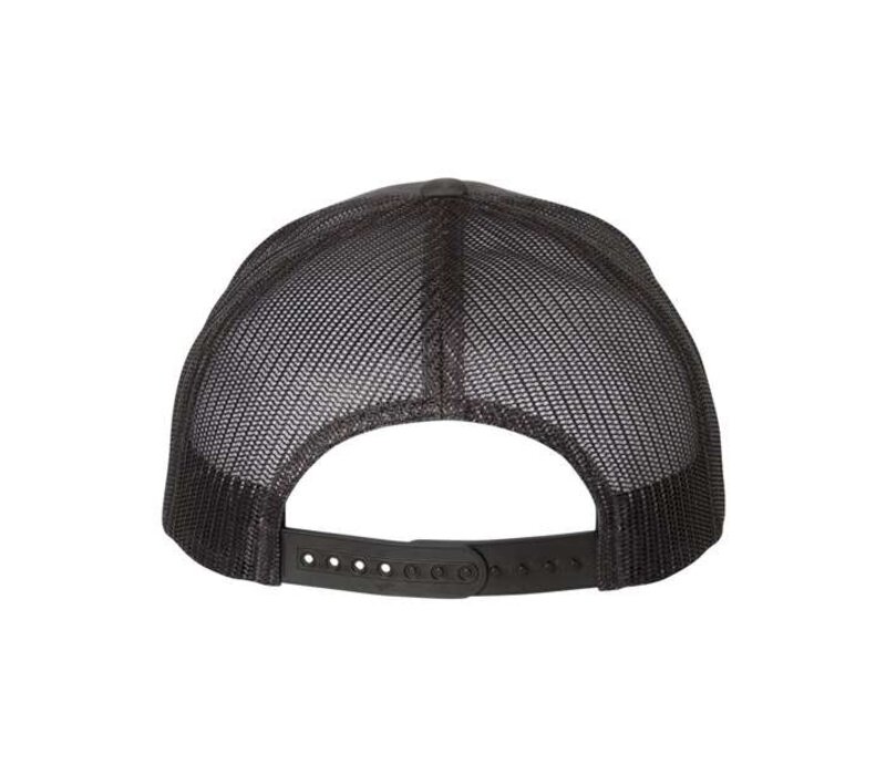 FERAL Logo Low Profile Embroidered Hat 6606 Charcoal | Black - FERAL