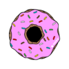 NoSo NoSo Donut Pink Patch