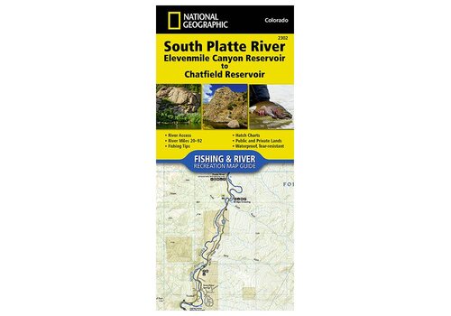 National Geographic National Geographic 2302: South Platte River Elevenmile Canyon Reservoir to Chatfield Reservoir Map