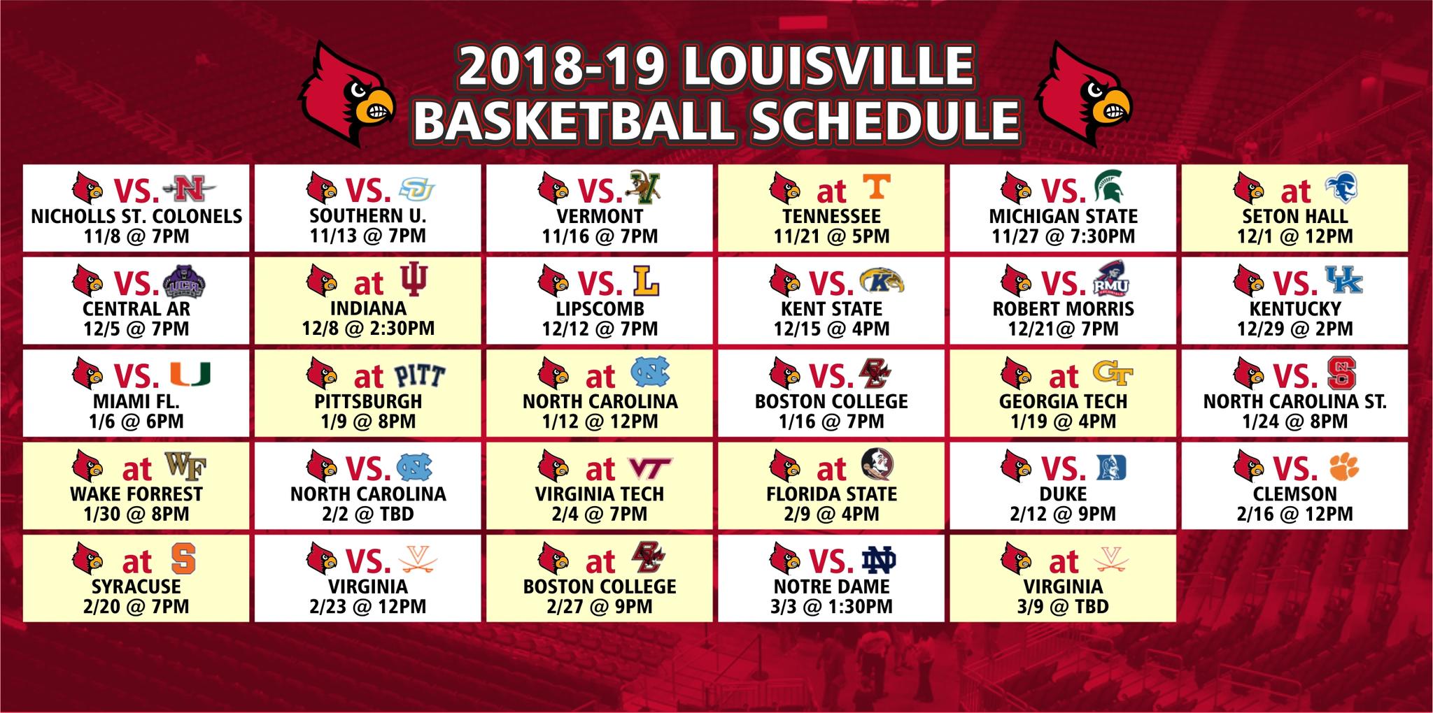 University Of Louisville Football Schedule 2020 | semashow.com