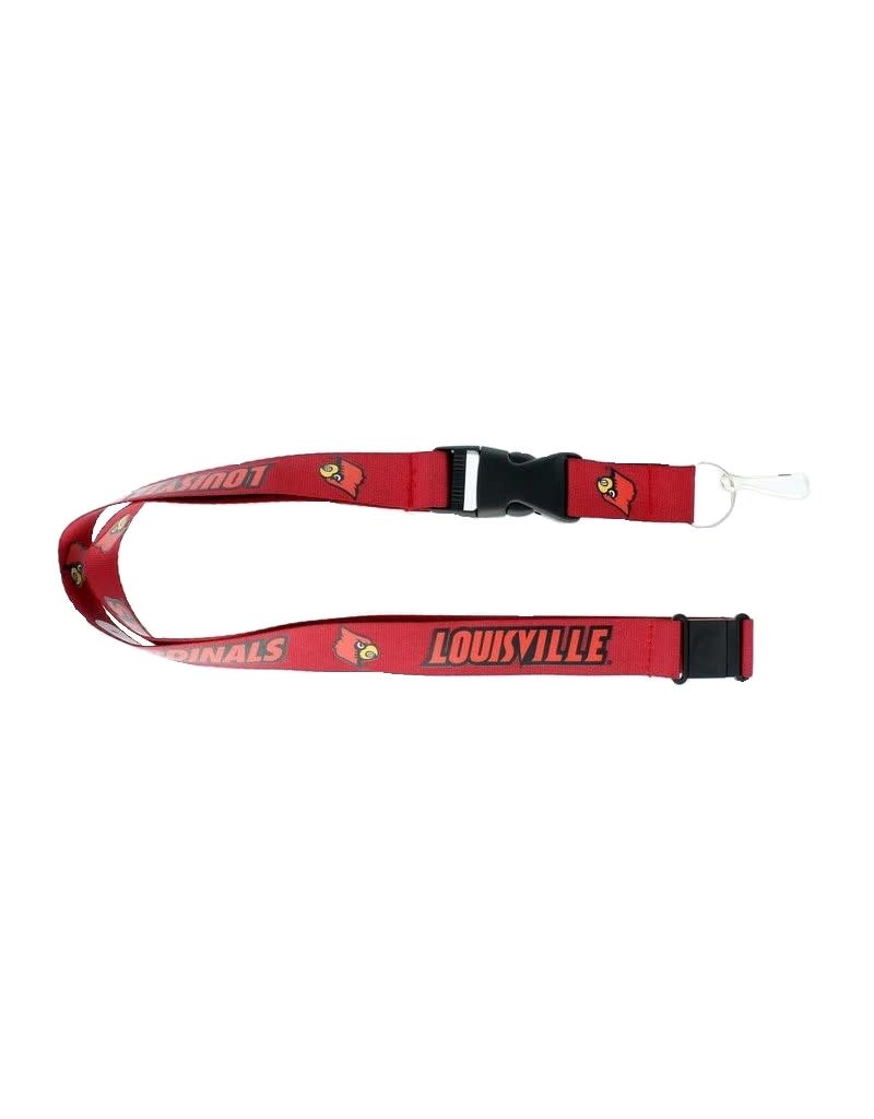 LANYARD, RED/BLACK, UL - JD Becker's UK & UofL Superstore