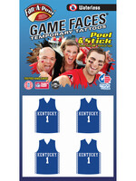 Fan A Peel TATTOOS, JERSEYS, 4 PC, UK
