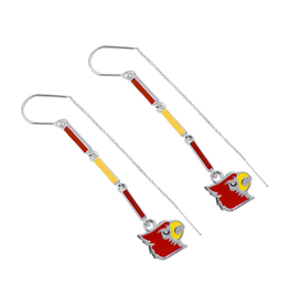 EARRINGS, LONG DANGLE, UL