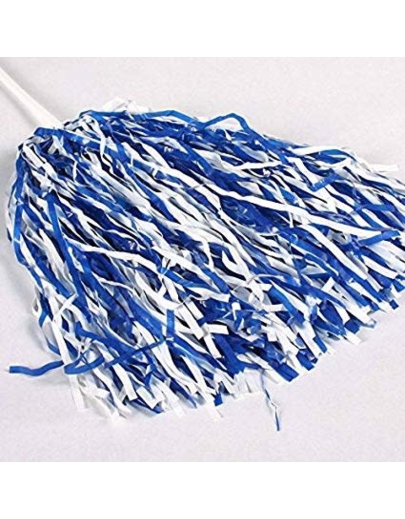 Fan A Peel POM POM, ROYAL/WHITE, UK