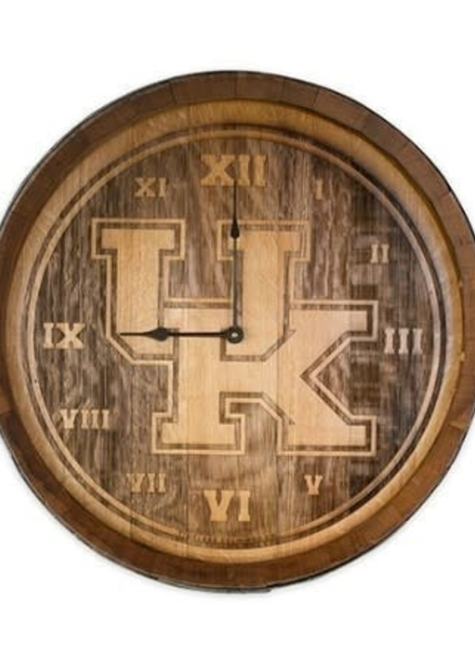 CLOCK, BARRELHEAD, 24 IN, UK