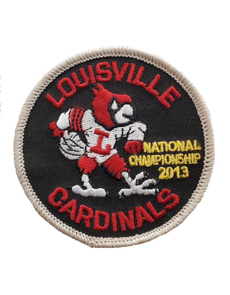 Louisville Cardinals Iron on patch Football patch/Iron patches/Embroidered  patch