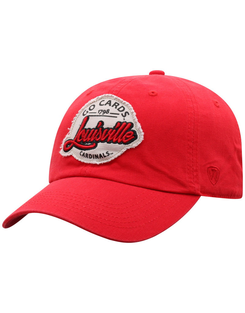 Top of the World HAT, ADJUSTABLE, SCENE, RED, UL