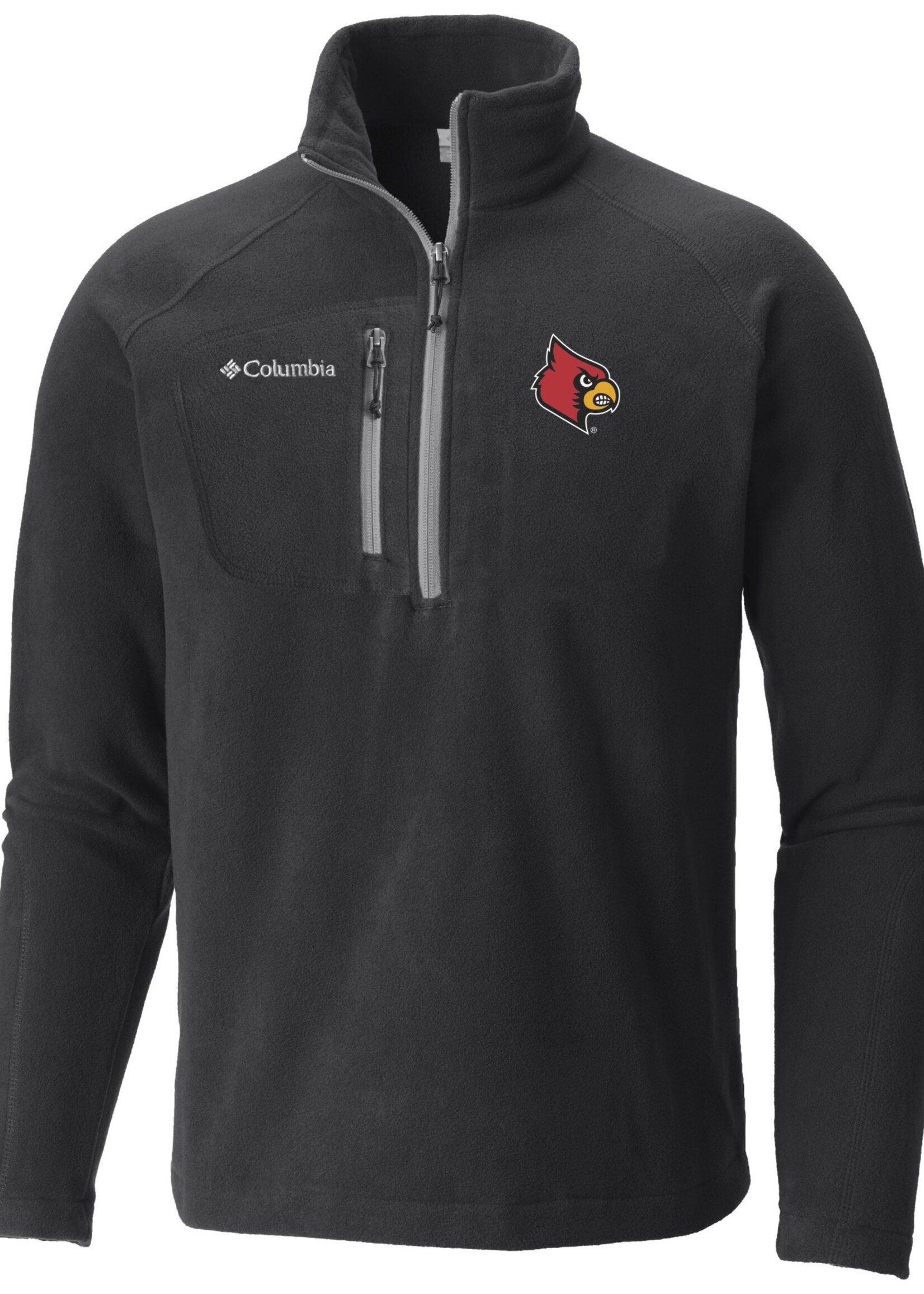 PULLOVER, 1/4 ZIP, FAST TREK III, BLACK, UL