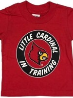 Little King TEE, INFANT/TODDLER, SS, IN TRAINING, RED, UL