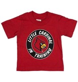 Little King TEE, INFANT/TODDLER, SS, IN TRAINING, RED, UL