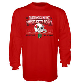 BLUE 84 TEE, LS, MUSIC CITY BOWL, RED, UL-C