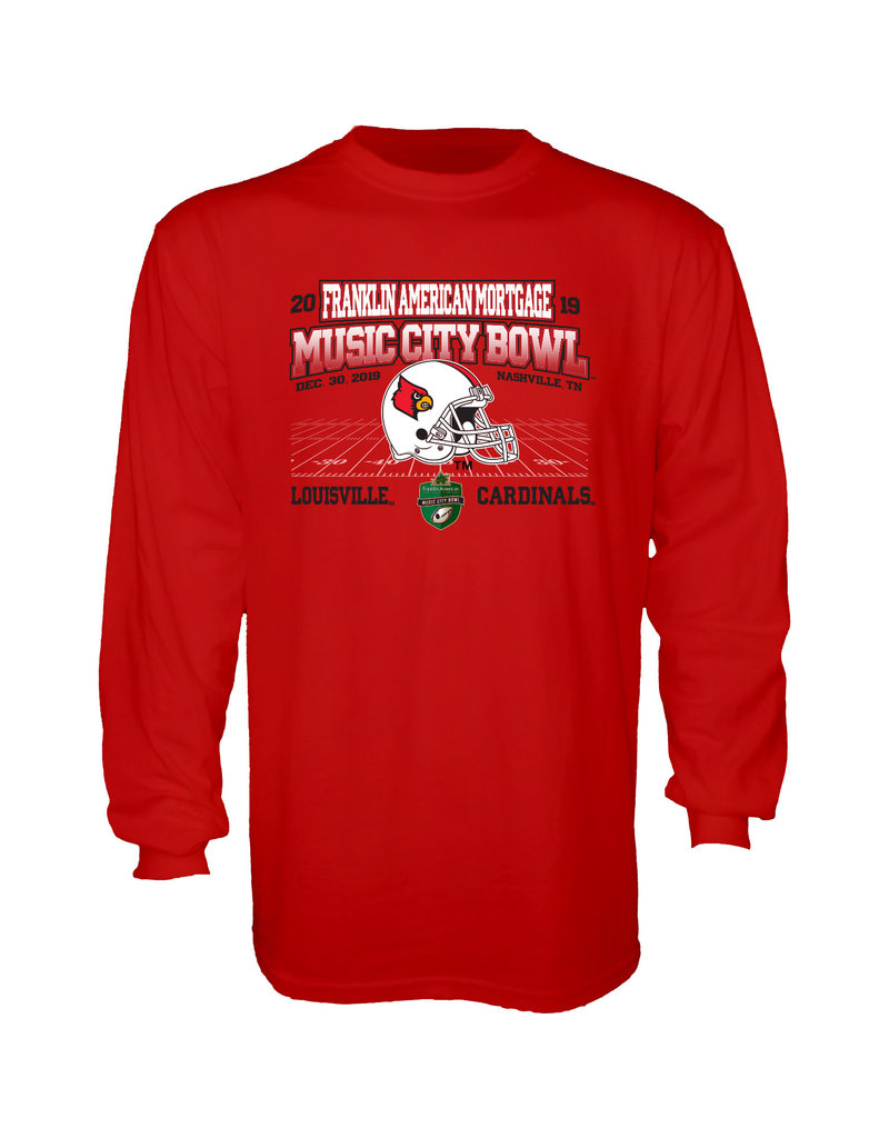 BLUE 84 TEE, LS, MUSIC CITY BOWL, RED, UL-C