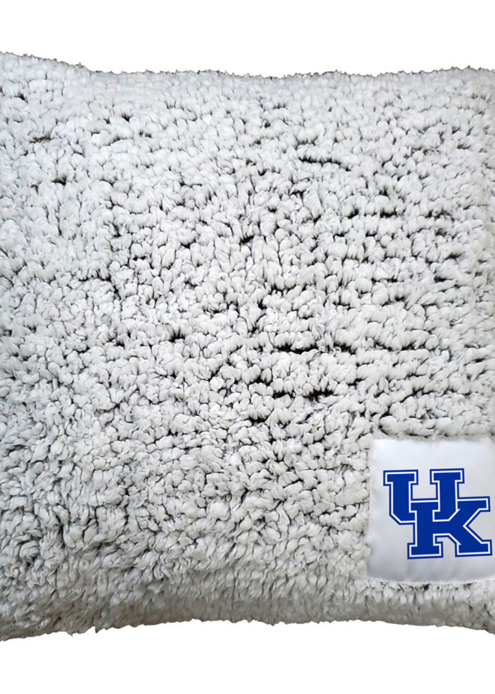 LOGO BRANDS PILLOW, FROSTY FLEECE, UK