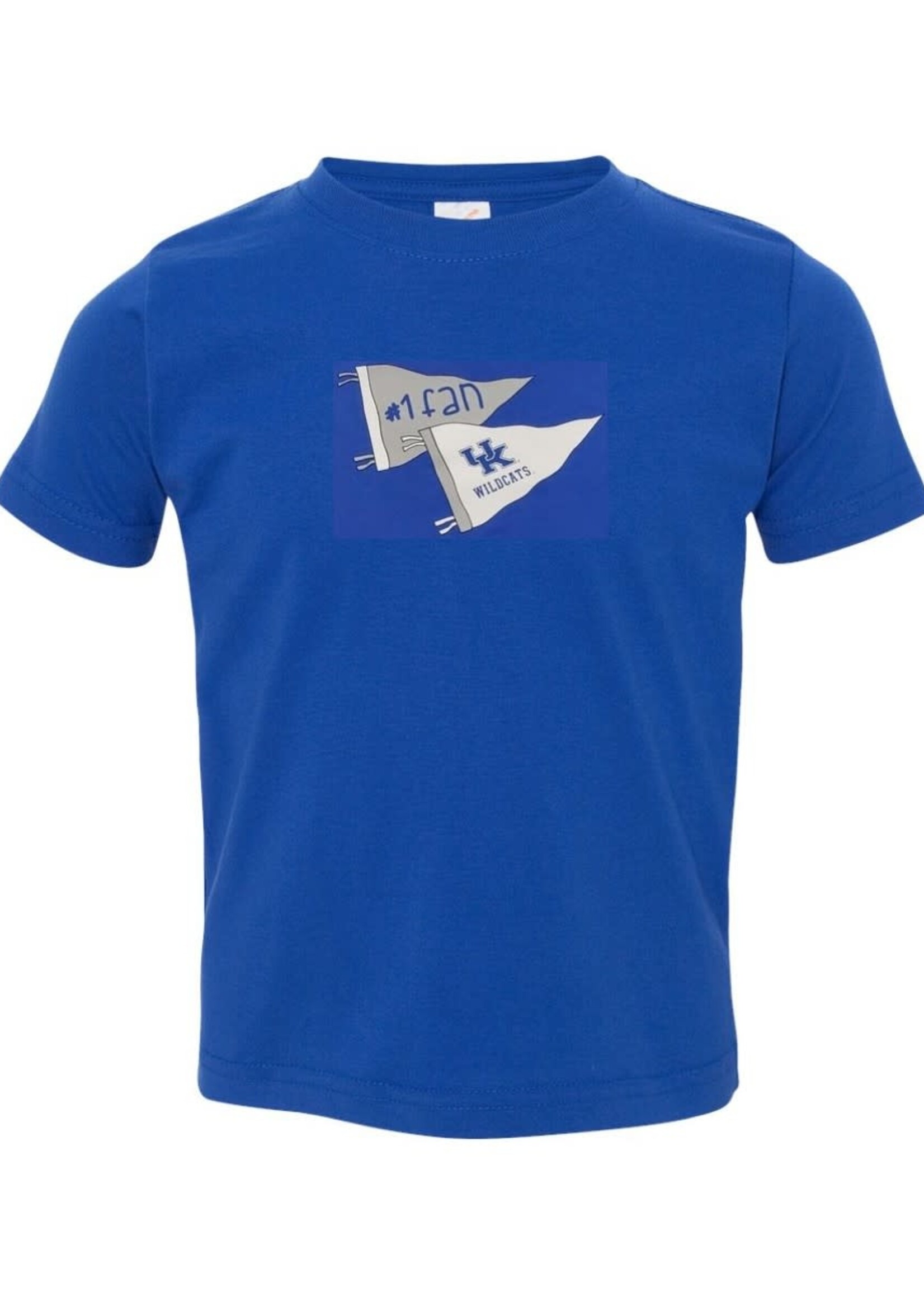 Little King TEE, INFANT/TODDLER, SS, #1 FAN, ROYAL, UK