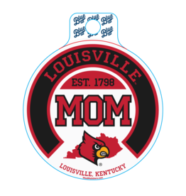 University of Louisville Team State Decal Sticker