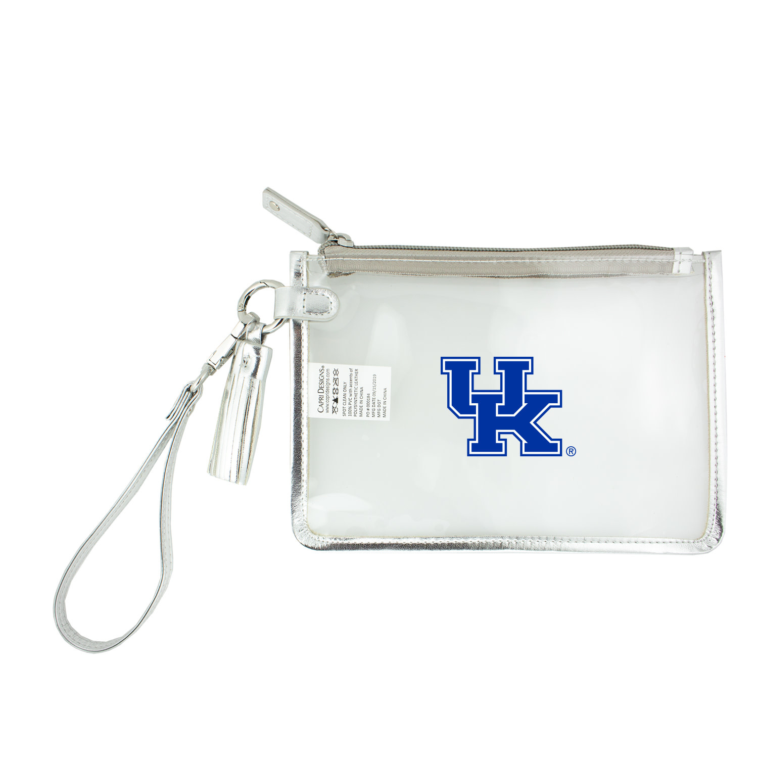 clear wristlet bag