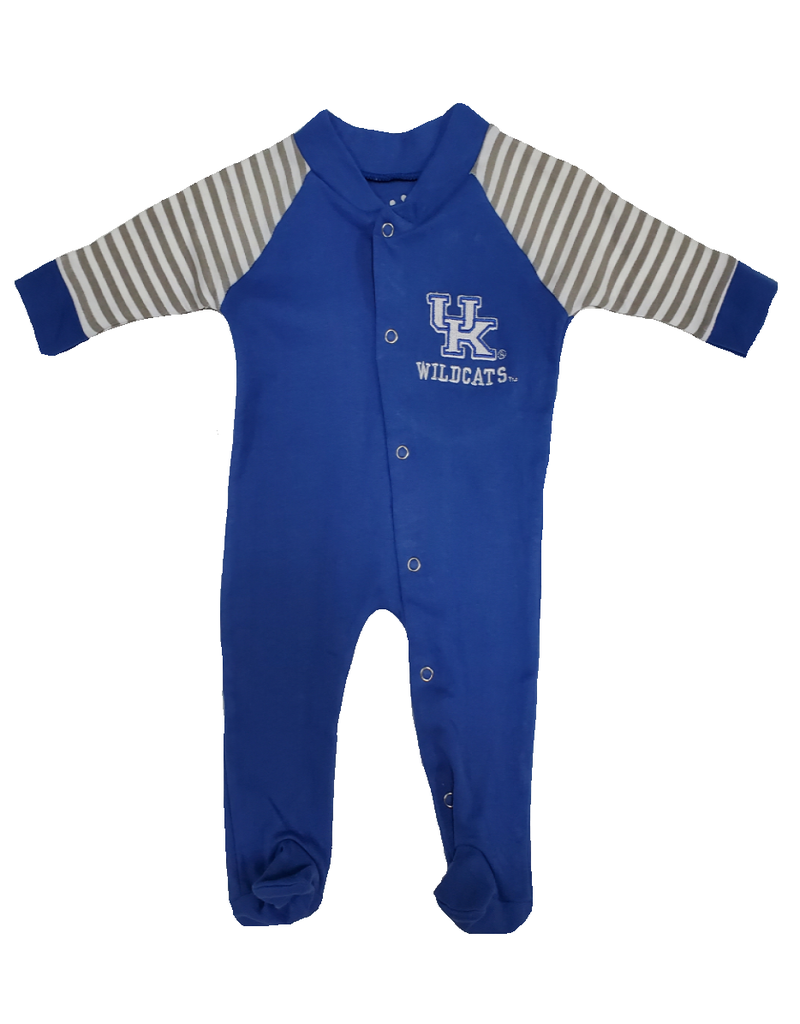 Little King SLEEPER, INFANT, LS, FOOTED, STRIPED, UK