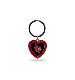 Stockdale Louisville Cardinals State Shape Keychain