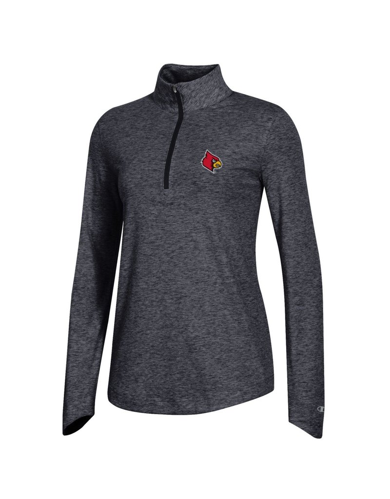 Champion Products PULLOVER, LADIES, 1/4 ZIP, FIELD DAY, BLK, UL