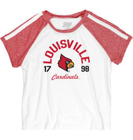 Lids Louisville Cardinals Concepts Sport Women's Crossfield Long Sleeve Top  & Shorts Set - Cream