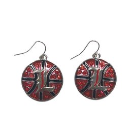 Sterling Silver University of Louisville Dangle Bead QRS3088