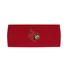 Louisville Cardinals Top of the World Gray Acrylic Knit Scarf with Tassles