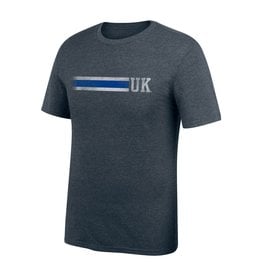 Top of the World TEE, SS, TRIBLEND, 3-STRIPE, CHAR, UK
