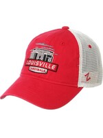 Zephyr Graf-X HAT, ADJUSTABLE, KNOXVILLE, RED/WHITE, UL