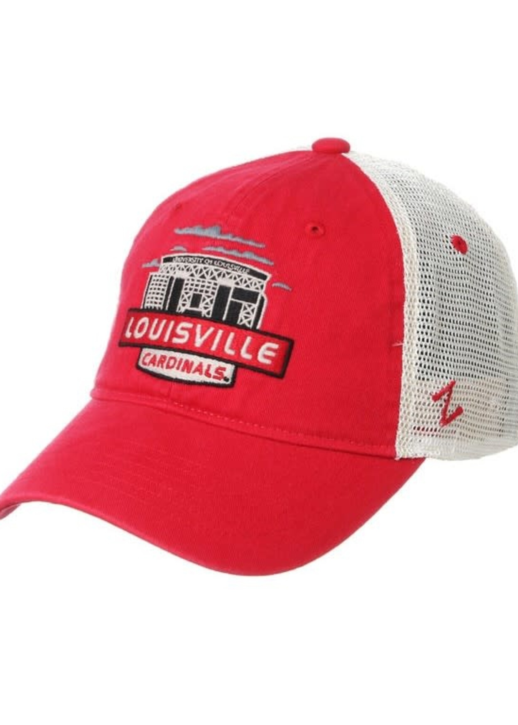 Zephyr Graf-X HAT, ADJUSTABLE, KNOXVILLE, RED/WHITE, UL