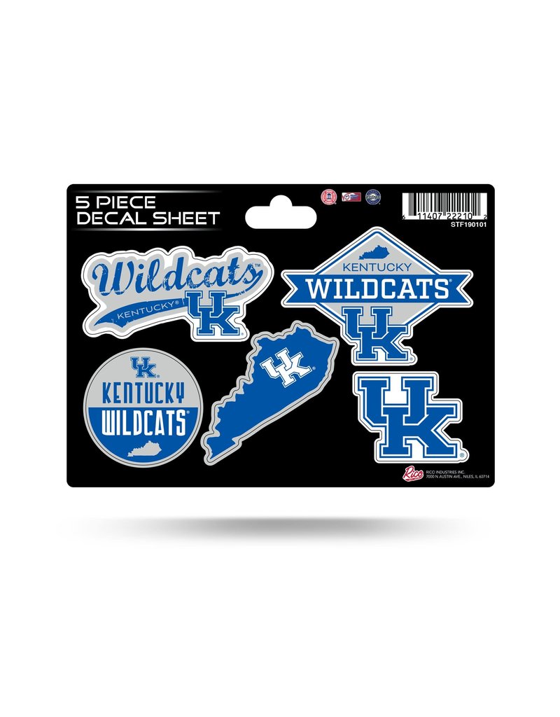 Rico Industries DECALS, 5 PC SHEET, UK